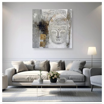 Obraz BUDDHA 100x100 cm, vícebarevná 1