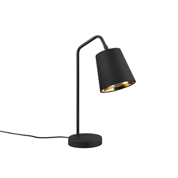 Stolní lampa BUDDY černá/zlatá 1