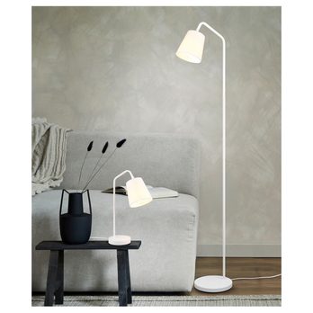 Stojací lampa BUDDY bílá 1