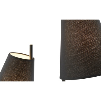 Stojací lampa BULB černá 4