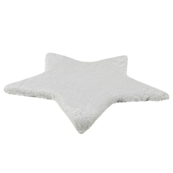 Koberec BUNNY HVĚZDA průměr 60 cm, stříbrná 1