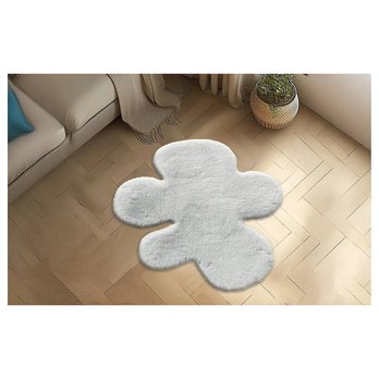 Koberec BUNNY PUZZLE stříbrná, 70x70 cm 1