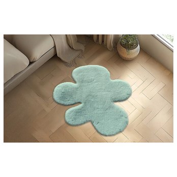 Koberec BUNNY PUZZLE zelená, 70x70 cm 1