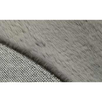 Koberec BUNNY šedá, průměr 80 cm 3