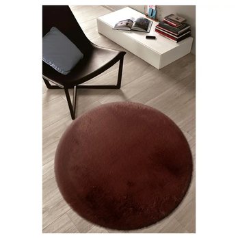Koberec BUNNY kaštanová, průměr 120 cm 1