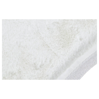Koberec BUNNY bílá, průměr 80 cm 2