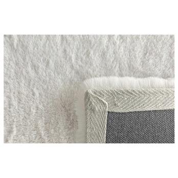 Koberec BUNNY sněhově bílá, 80x150 cm 4