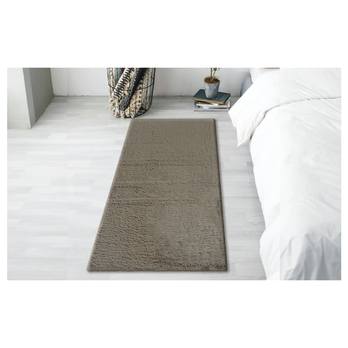 Koberec BUNNY tmavě hnědá, 80x150 cm 1