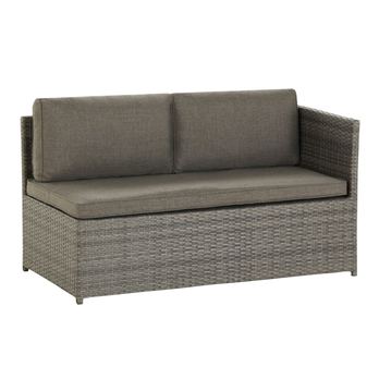 Zahradní set BURANO tmavě šedá 1