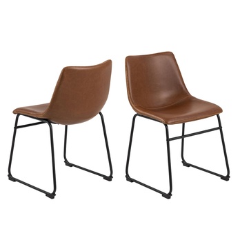 Jídelní sestava CADIZ 160 hnědá/černá 2