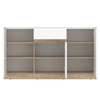 Komoda CALIMA dub cremona/alpská bílá, šířka 146 cm 1