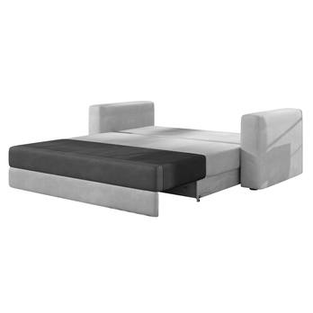 Pohovka CALLIOPE světle šedá/tmavě šedá 2