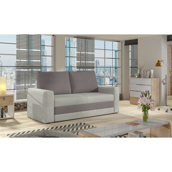 Pohovka CALLIOPE světle šedá/tmavě šedá 1