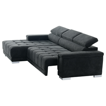 Sedací souprava CAMPO MINI levá, černá 6