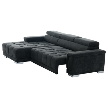 Sedací souprava CAMPO MINI levá, černá 7