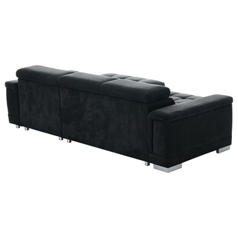 Sedací souprava CAMPO MINI pravá, černá 4