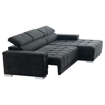 Sedací souprava CAMPO MINI pravá, černá 6