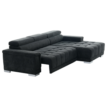 Sedací souprava CAMPO MINI pravá, černá 7