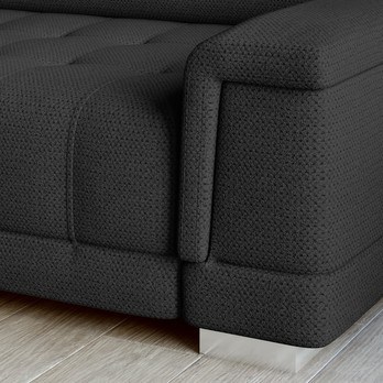 Sedací souprava CAMPO MINI pravá, černomodrá 3