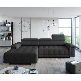 Sedací souprava CAMPO MINI levá, černomodrá 1