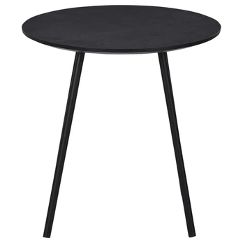 Přístavný stolek CANNETO černá, ⌀ 40 cm 1