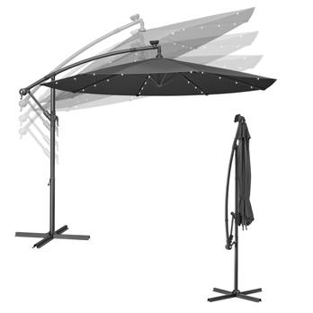 Slunečník CANTILE šedá 2