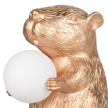 Stolní lampa CAPI zlatá 1