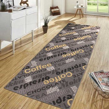 Koberec CAPPUCCINO 2 67x180 cm, šedá 1