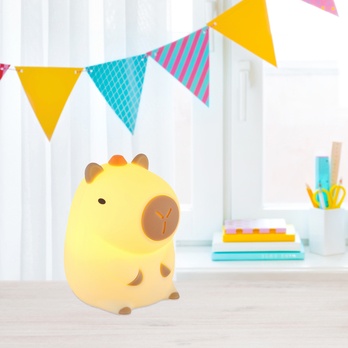 Stolní lampa CAPYBARA hnědá 10