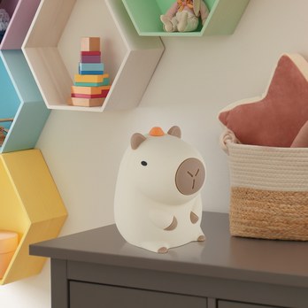 Stolní lampa CAPYBARA hnědá 11