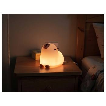 Dětská noční lampa CAPYBARA béžová 1