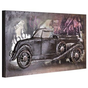 Kovový obraz CAR 40x80 cm 1