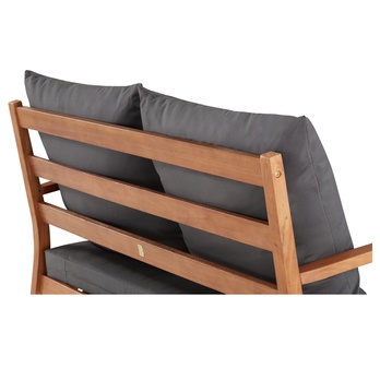 Zahradní set CARASAS eukalyptus/antracitová 5
