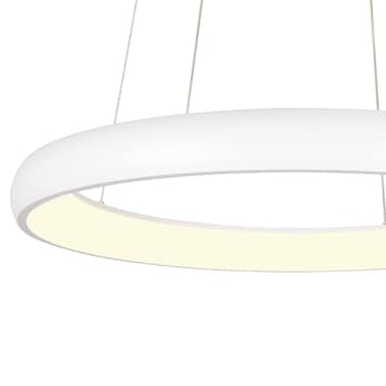 Závěsné svítidlo CARDONA bílá, průměr 75 cm 1
