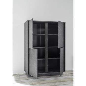 Komoda CARRARA 5 černý mramor 2