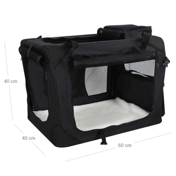 Taška na zvířata CARRIER II černá 4