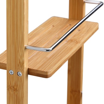 Nástěnný regál CASA 2 bambus 3