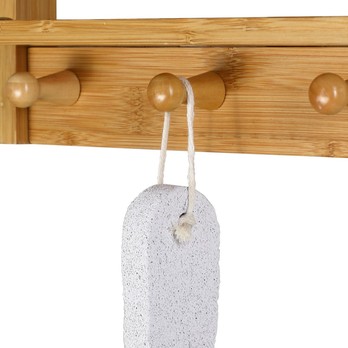 Nástěnný regál CASA 2 bambus 5