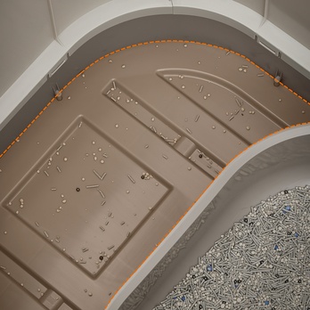 Kočičí toaleta CAT šedá 3