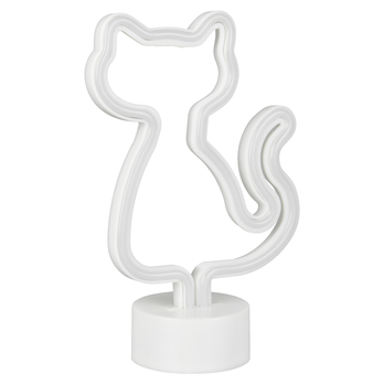 Stolní lampa CAT bílá 1