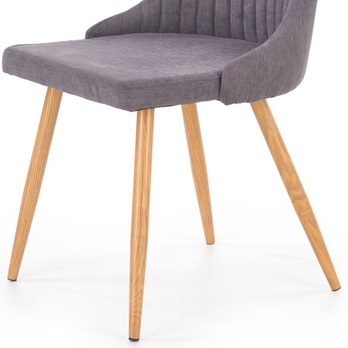 Jídelní židle CECELIA tmavě šedá 6