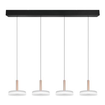 Závěsné LED svítidlo CELESTE bílá, šířka 115 cm 1