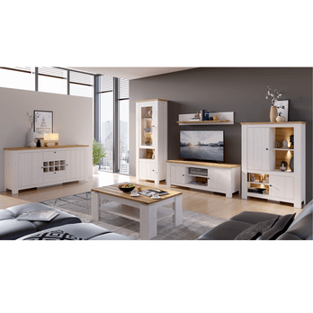 TV komoda CELESTO CELF01 modřín/dub evoke 1