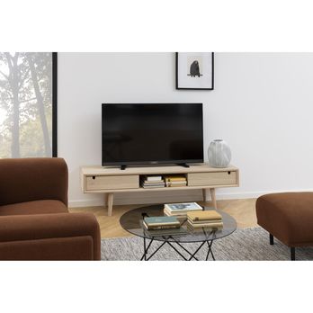 TV komoda CENTURY bělený dub 1