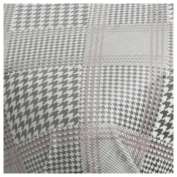 Povlečení CESARE šedá/bílá, 2 ks 70x90 a 200x220 cm 2