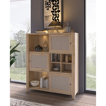 Skříň CESTINO VNNK02 dub jackson hickory 1