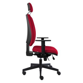 Kancelářská židle CHARLES vínová 1