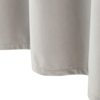 Závěs CHARLOTTE šedá 1