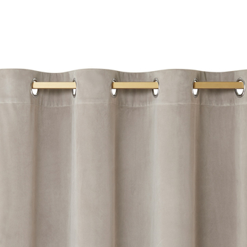 Závěs CHARLOTTE šedohnědá 2