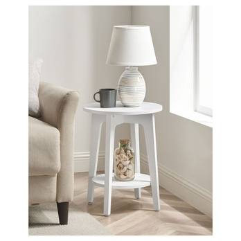 Přístavný stolek CHARM bílá 1